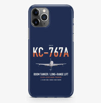 Thumbnail for Boeing KC-767A design on navy blue magsafe iphone case, for iPhone Pro Max