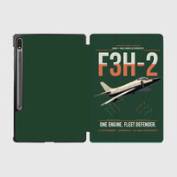 Thumbnail for F3H-2 Demon design on dark green samsung tablet tablet case