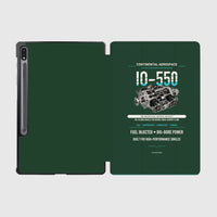 Thumbnail for IO-550 design on dark green samsung tablet tablet case