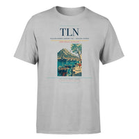 Thumbnail for Toulon-Hyères Airport (TLN) T-Shirt single-side front print in Light Gray | toulon-hyères-airport-tln-double-side-t-shirt