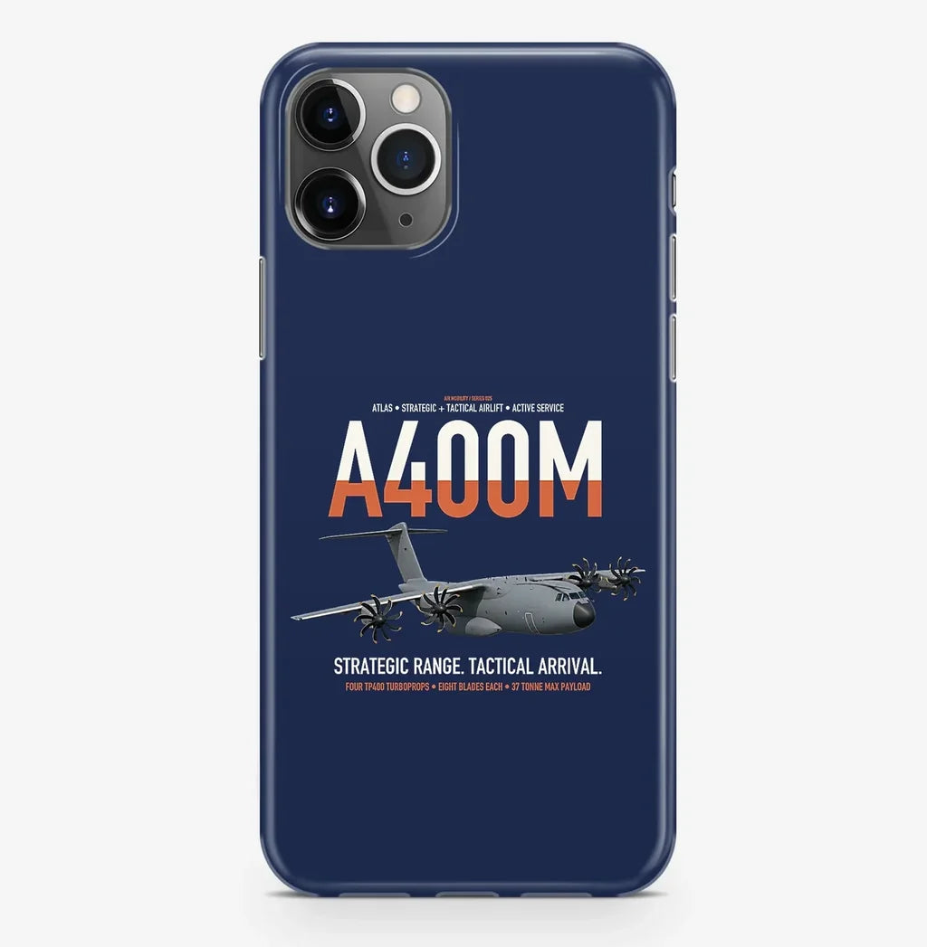 Airbus A400M Atlas design on navy blue magsafe iphone case, for iPhone Pro Max