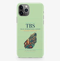 Thumbnail for Tbilisi Airport (TBS) design on light green iPhone 16 Pro MagSafe case