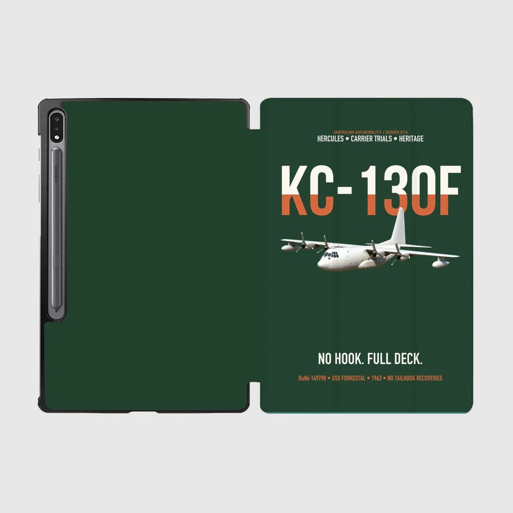 KC-130F BuNo 149798 design on dark green samsung tablet tablet case