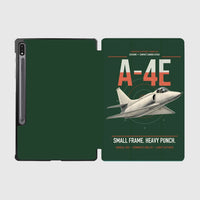 Thumbnail for A-4E Skyhawk design on dark green samsung tablet tablet case