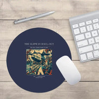 Thumbnail for VINTAGE G4440 - The Slipway Haul-Out - Designed Mouse Pads design on navyblue round