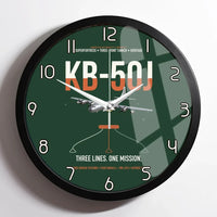 Thumbnail for KB-50J Superfortress design on dark green framed wall clock