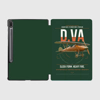 Thumbnail for Albatros D.Va design on dark green samsung tablet tablet case