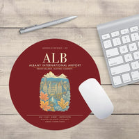 Thumbnail for Albany International Airport ALB - Dark Red