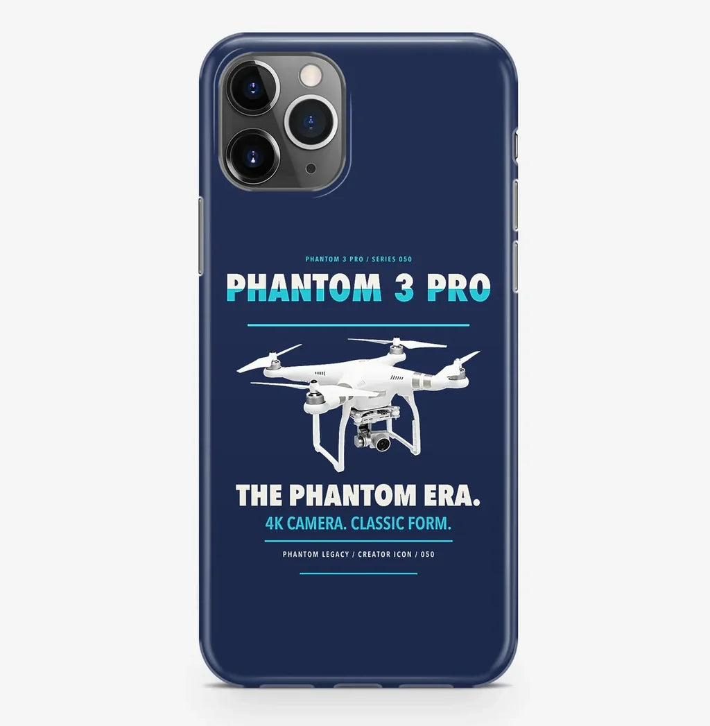 DJI Phantom 3 Professional Case ProMax design on navy blue iphone case promax