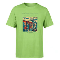 Thumbnail for VINTAGE G4382 - The Phone Booth Goodbyes - Premium T-Shirt design on lightgreen premium t shirt