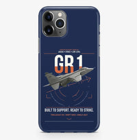 Thumbnail for SEPECAT Jaguar GR1 design on navy blue magsafe iphone case, for iPhone Pro Max