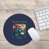 Thumbnail for VINTAGE G4337 - The Mirage Chaser - Designed Mouse Pads design on navyblue round