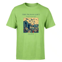 Thumbnail for VINTAGE G4526 - The Pigeon Loft - Premium T-Shirt design on lightgreen premium t shirt