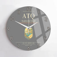 Thumbnail for Sri Guru Ram Dass Jee International Airport Amritsar ATQ Wall-Clock No-Frame - Gray