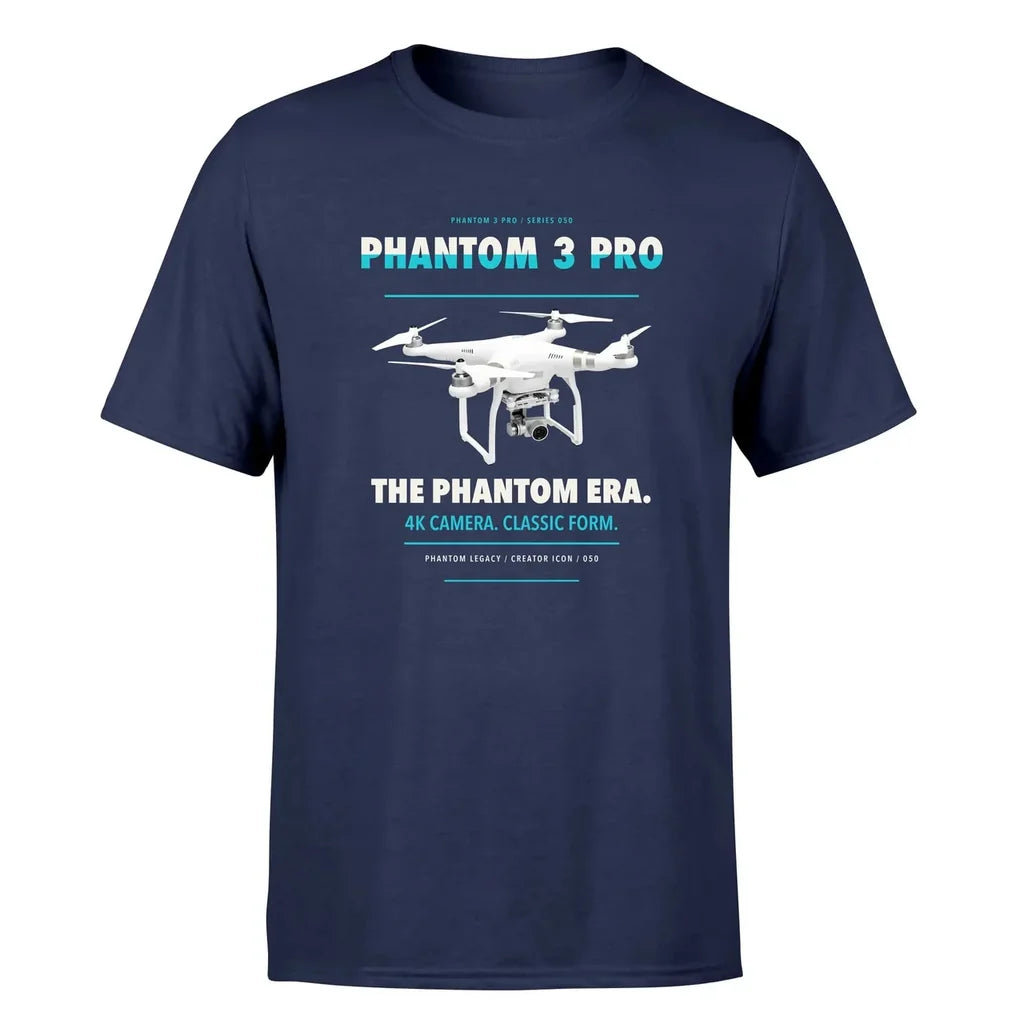 DJI Phantom 3 Professional design on navy blue single side