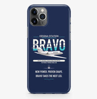 Thumbnail for Cessna Citation Bravo design on navy blue magsafe iphone case, for iPhone Pro Max