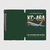Thumbnail for KC-46A PEGASUS design on dark green samsung tablet tablet case