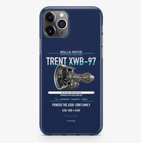 Thumbnail for TRENT XWB-97 Case ProMax design on navy blue iphone case promax
