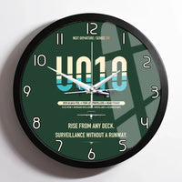 Thumbnail for Airbus U010 Aliaca VTOL design on dark green framed wall clock