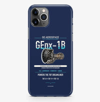 Thumbnail for GEnx-1B Case ProMax design on navy blue iphone case promax