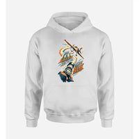 Thumbnail for SIGNAL 669 - The Lens Waits For The Perfect Bank design on white hoodie single side