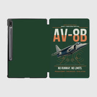 Thumbnail for AV-8B Harrier II design on dark green samsung tablet tablet case