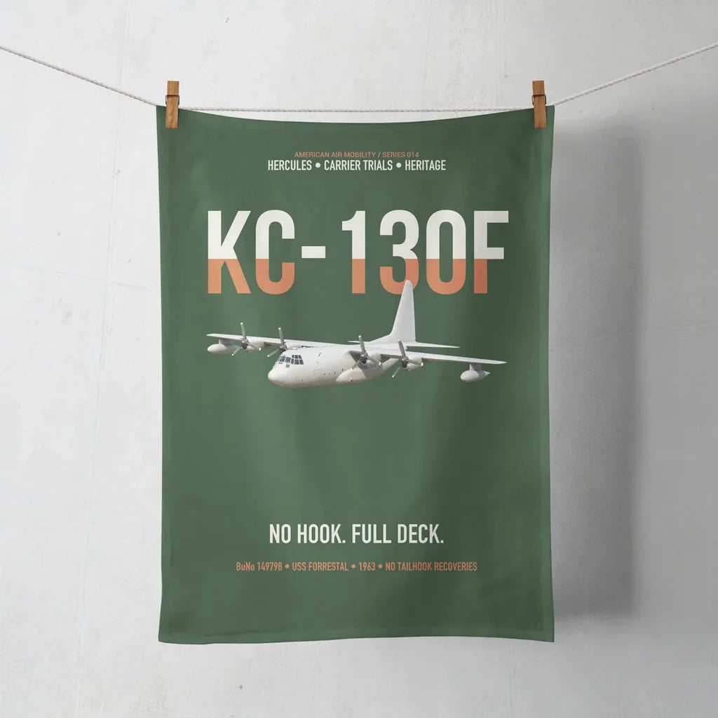 KC-130F BuNo 149798 design on dark green towel