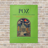 Thumbnail for Poznan - awica Henryk Wieniawski Airport POZ - Canvas No Frame - Light Green