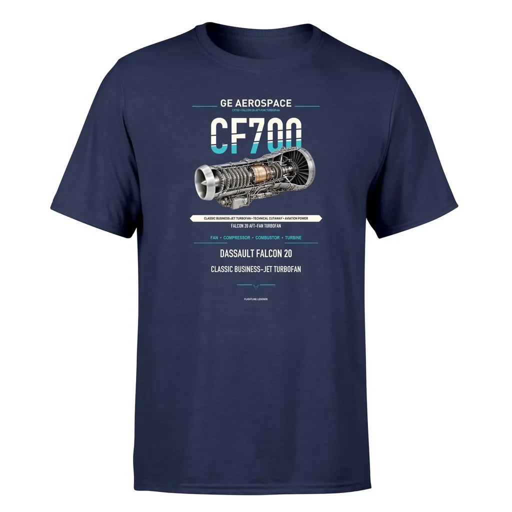 CF700 design on navy blue single side