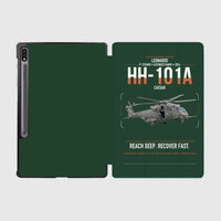 Thumbnail for Leonardo HH-101A Caesar design on dark green samsung tablet tablet case