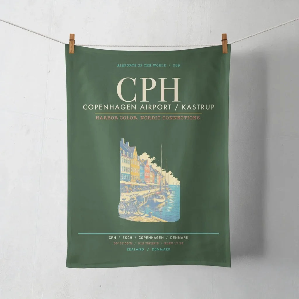 Copenhagen Airport Kastrup CPH - Dark Green