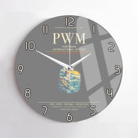 Thumbnail for Portland International Jetport PWM Wall-Clock No-Frame - Gray