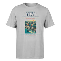 Thumbnail for Inuvik (Mike Zubko) Airport (YEV) T-Shirt single-side front print in Light Gray | inuvik-mike-zubko-airport-yev-double-side-t-shirt