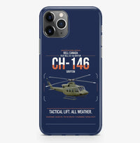 Thumbnail for Bell Canada CH-146 Griffon design on navy blue magsafe iphone case, for iPhone Pro Max