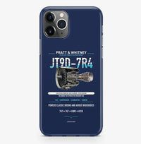 Thumbnail for JT9D-7R4 Case ProMax design on navy blue iphone case promax