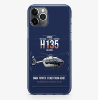 Thumbnail for Airbus H135 design on navy blue magsafe iphone case, for iPhone Pro Max