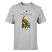 Thumbnail for Gazipasa-Alanya Airport (GZP) T-Shirt single-side front print in Light Gray | gazipasa-alanya-airport-gzp-double-side-t-shirt