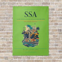 Thumbnail for Salvador - Deputado Luis Eduardo Magalhaes International Airport SSA - Canvas No Frame - Light Green