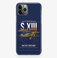 Thumbnail for SPAD S.XIII C.1 design on navy blue magsafe iphone case, for iPhone Pro Max