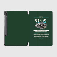Thumbnail for 915 iS design on dark green samsung tablet tablet case