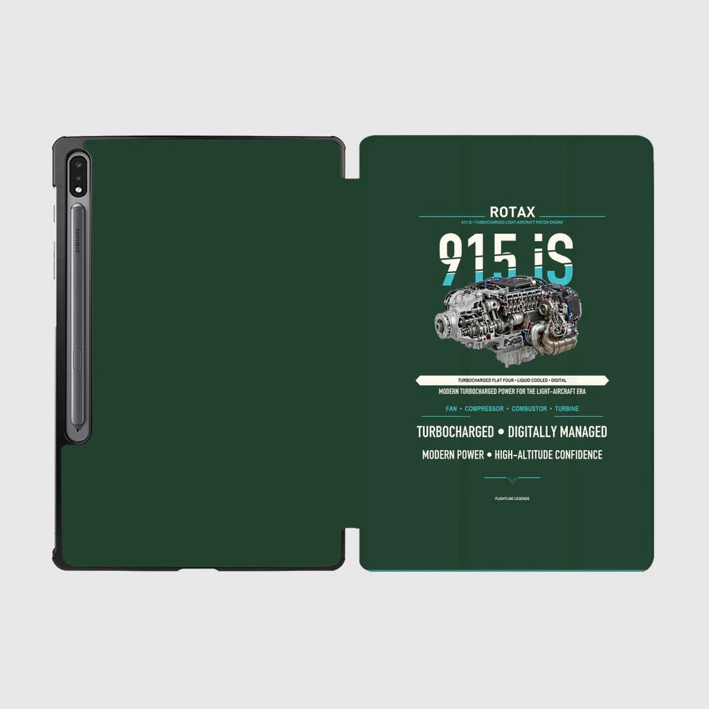 915 iS design on dark green samsung tablet tablet case