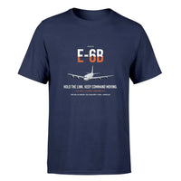Thumbnail for E-6B Mercury design on navy blue double-side t-shirt, single-side print