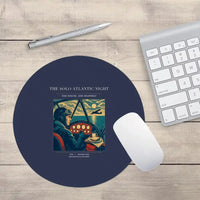 Thumbnail for VINTAGE G4294 - The Solo Atlantic Night - Designed Mouse Pads design on navyblue round