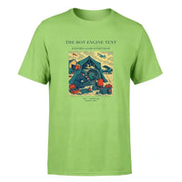 Thumbnail for VINTAGE G4356 - The Hot Engine Tent - Premium T-Shirt design on lightgreen premium t shirt