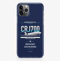 Thumbnail for CRJ700 Case ProMax design on navy blue iphone case promax