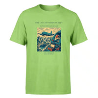 Thumbnail for VINTAGE G4293 - The Cave Of Winds Survey - Premium T-Shirt design on lightgreen premium t shirt