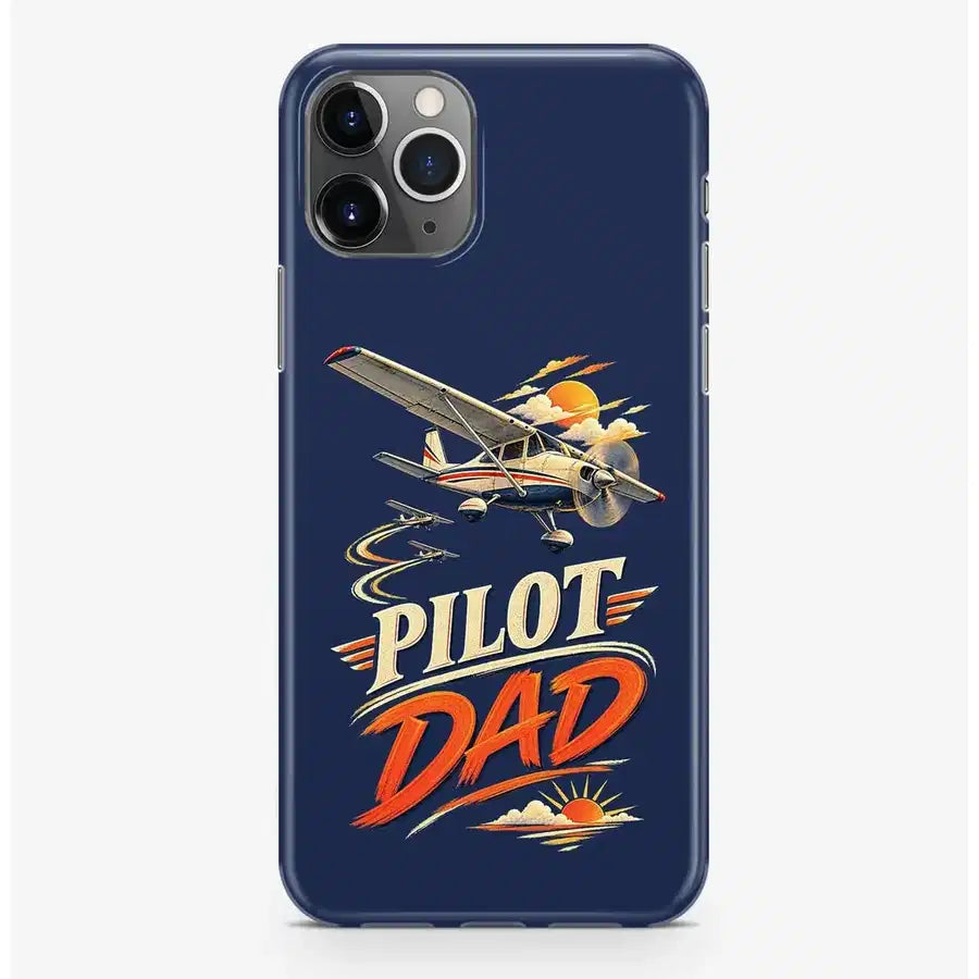SIGNAL 612 - Pilot Dad - MagSafe iPhone Pro Max design on navy blue magsafe iphone pro max