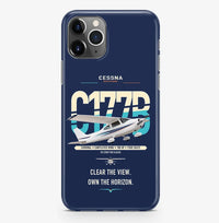 Thumbnail for Cessna 177B Cardinal design on navy blue magsafe iphone case, for iPhone Pro Max