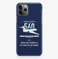 Thumbnail for Cessna Citation 560 - Citation V design on navy blue magsafe iphone case, for iPhone Pro Max