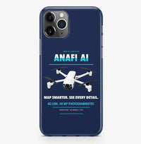 Thumbnail for Parrot ANAFI Ai Case ProMax design on navy blue iphone case promax
